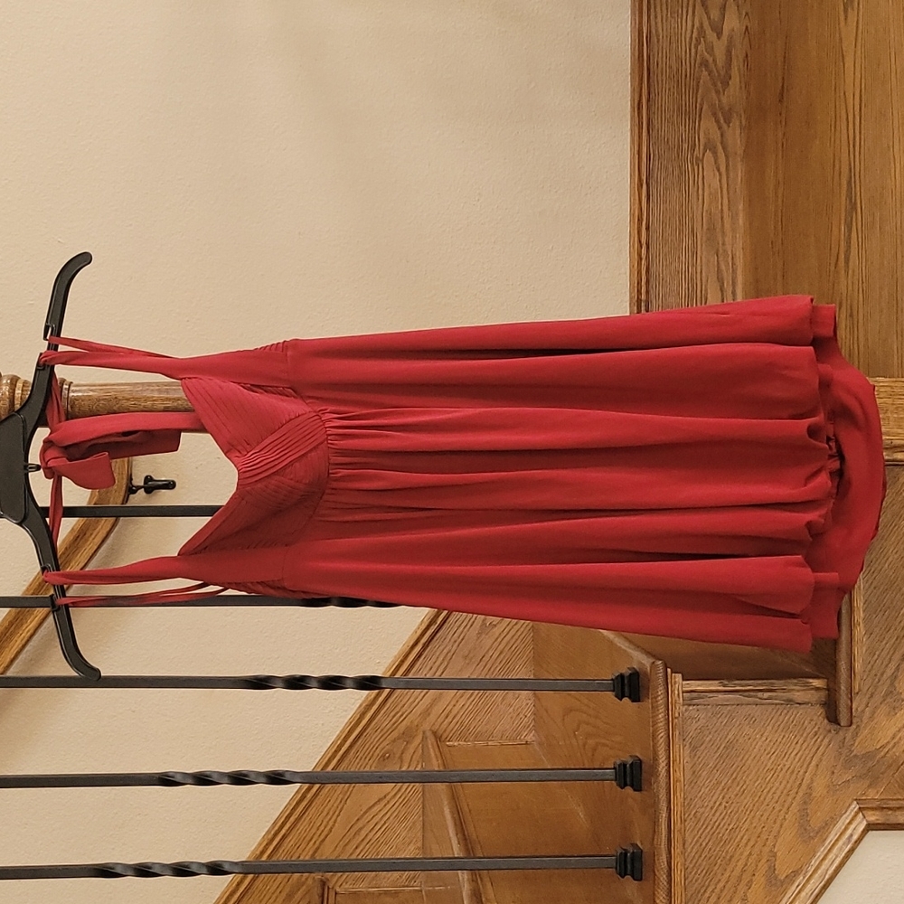 BCBG MaxAzria Mini Halter Top Dress